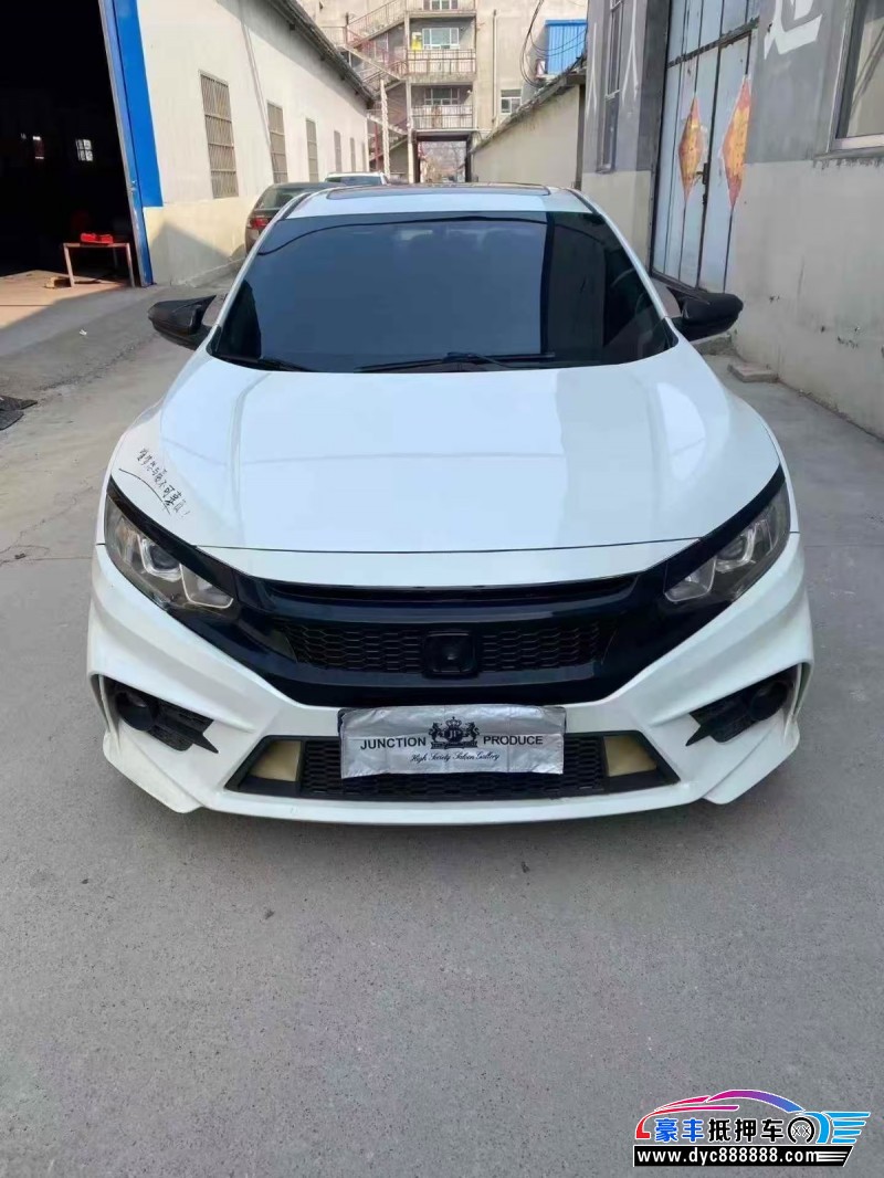 抵押车出售19年本田思域轿车