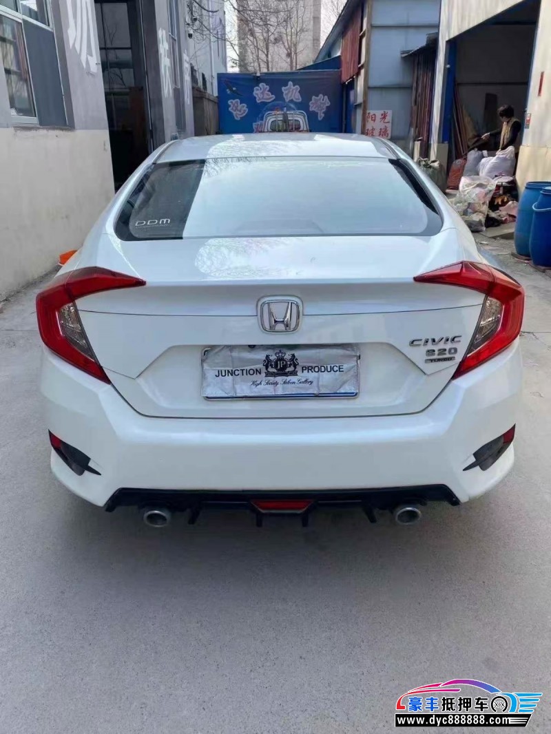 19年本田思域轿车抵押车出售