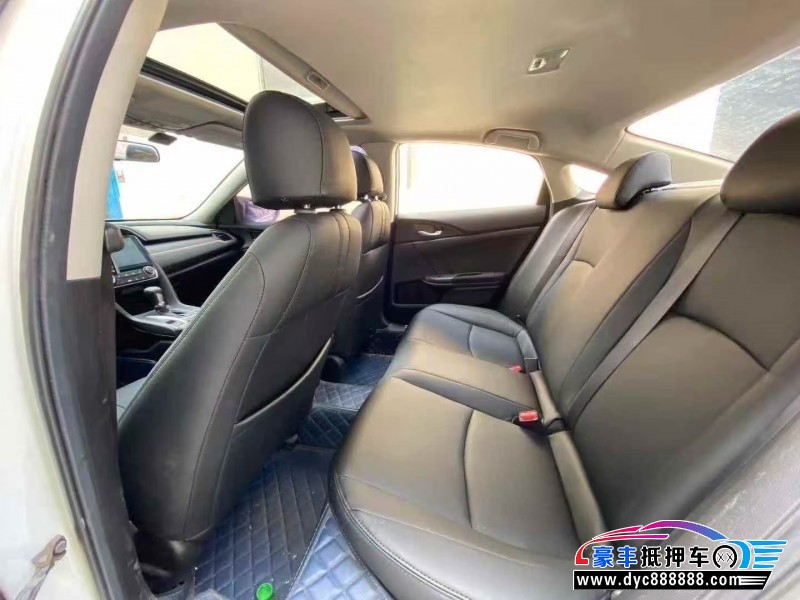 19年本田思域轿车抵押车出售