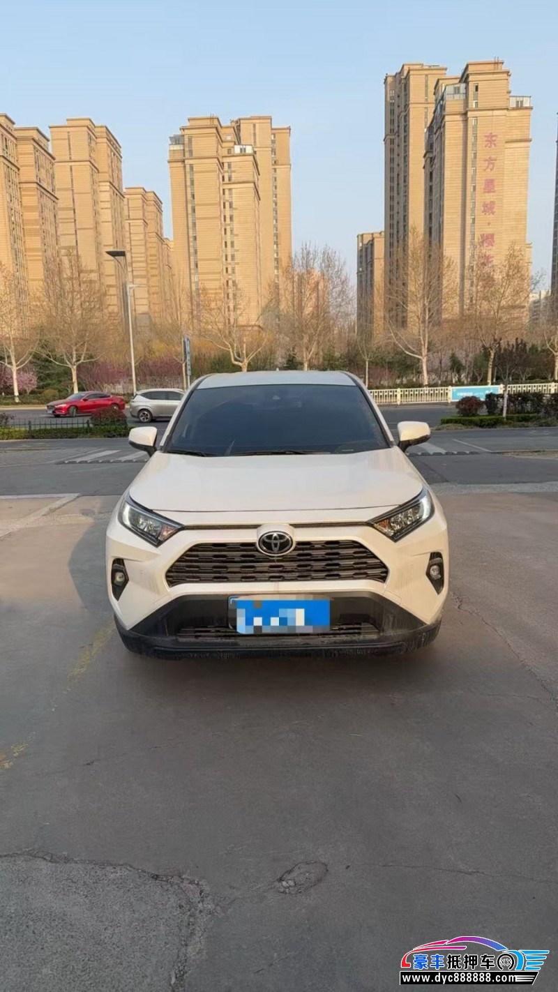 25年丰田RAV4轿车抵押车出售