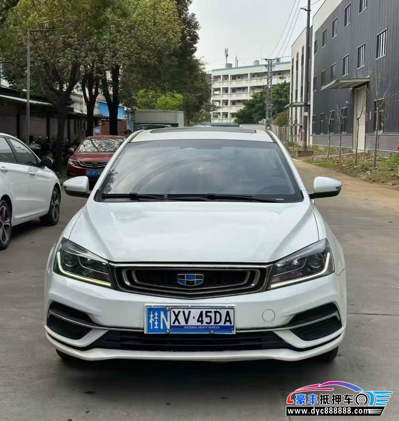 抵押车出售18年吉利帝豪轿车