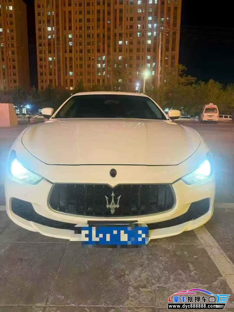 15年玛莎拉蒂Ghibli轿车抵押车出售