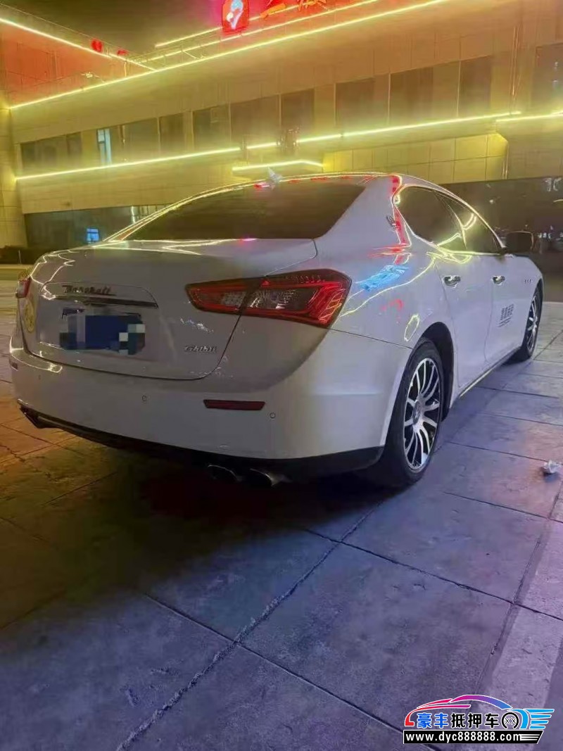 15年玛莎拉蒂Ghibli轿车抵押车出售