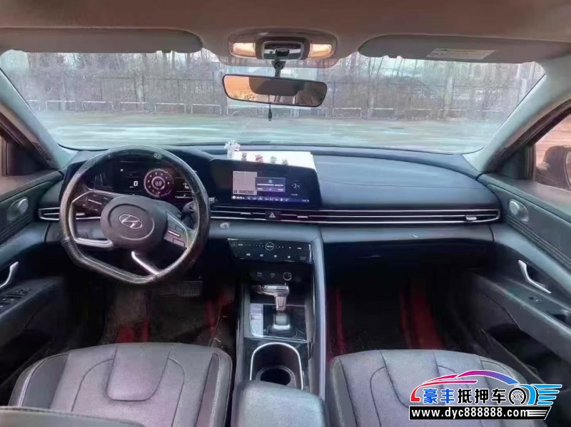 21年现代伊兰特轿车抵押车出售