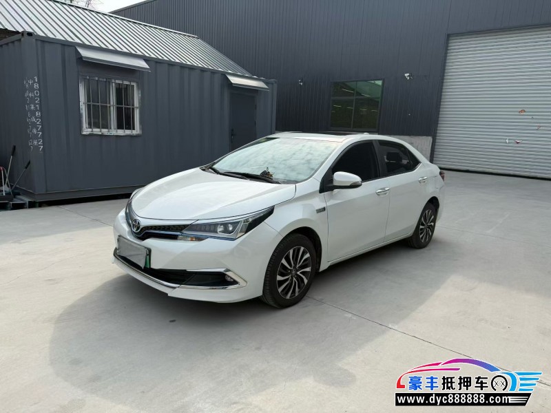 19年丰田卡罗拉轿车抵押车出售