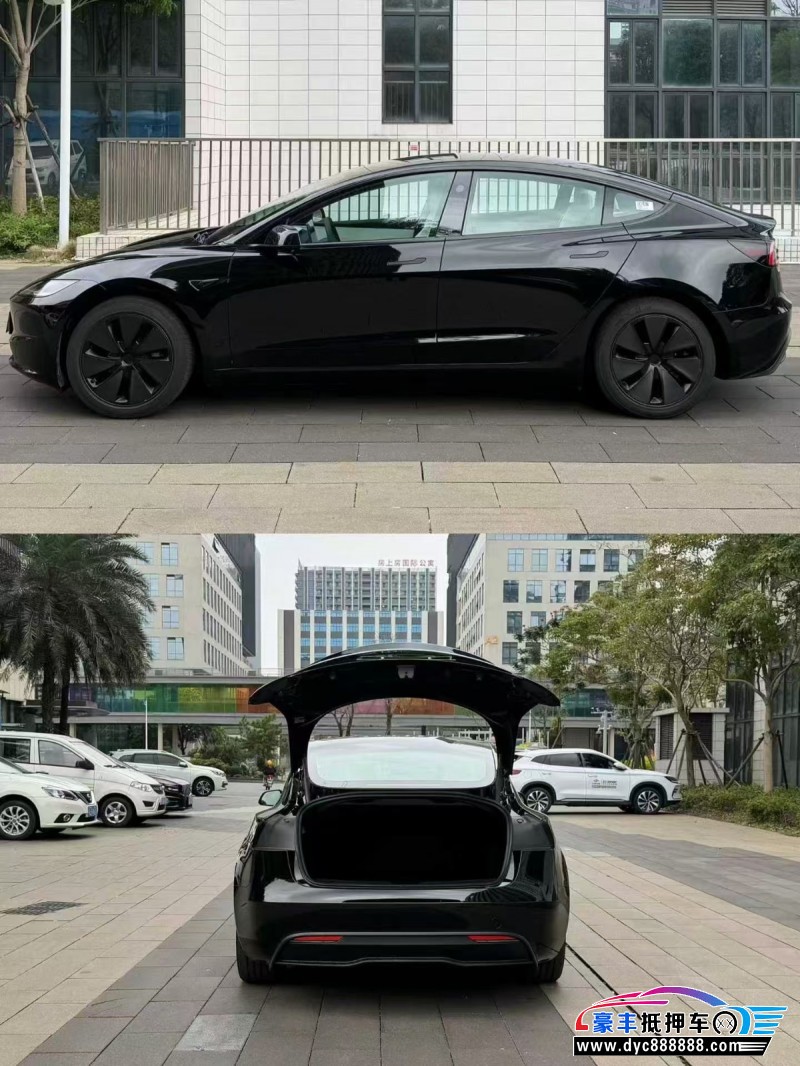 25年特斯拉MODEL 3轿车抵押车出售