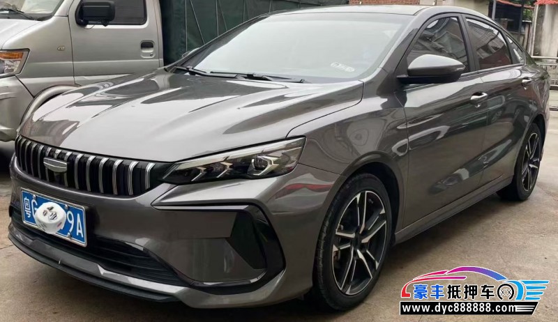 24年吉利缤瑞轿车抵押车出售