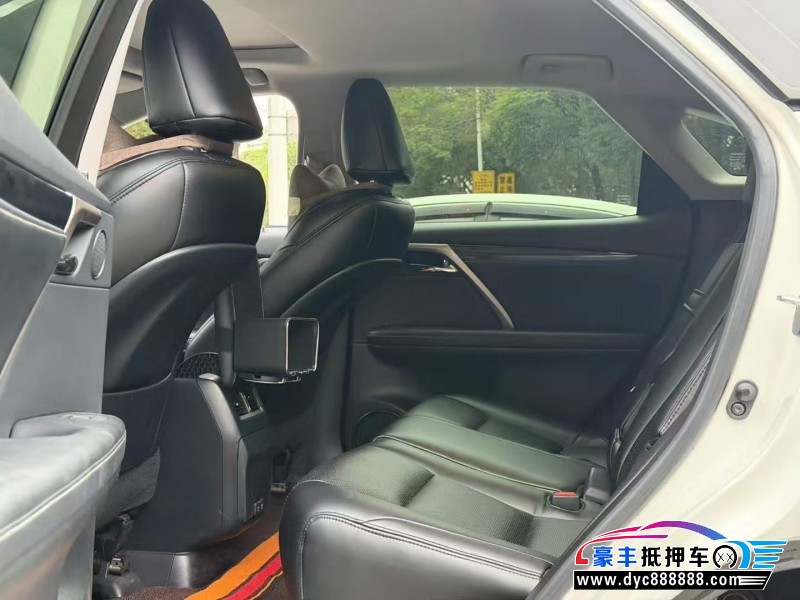 22年雷克萨斯RX轿车抵押车出售