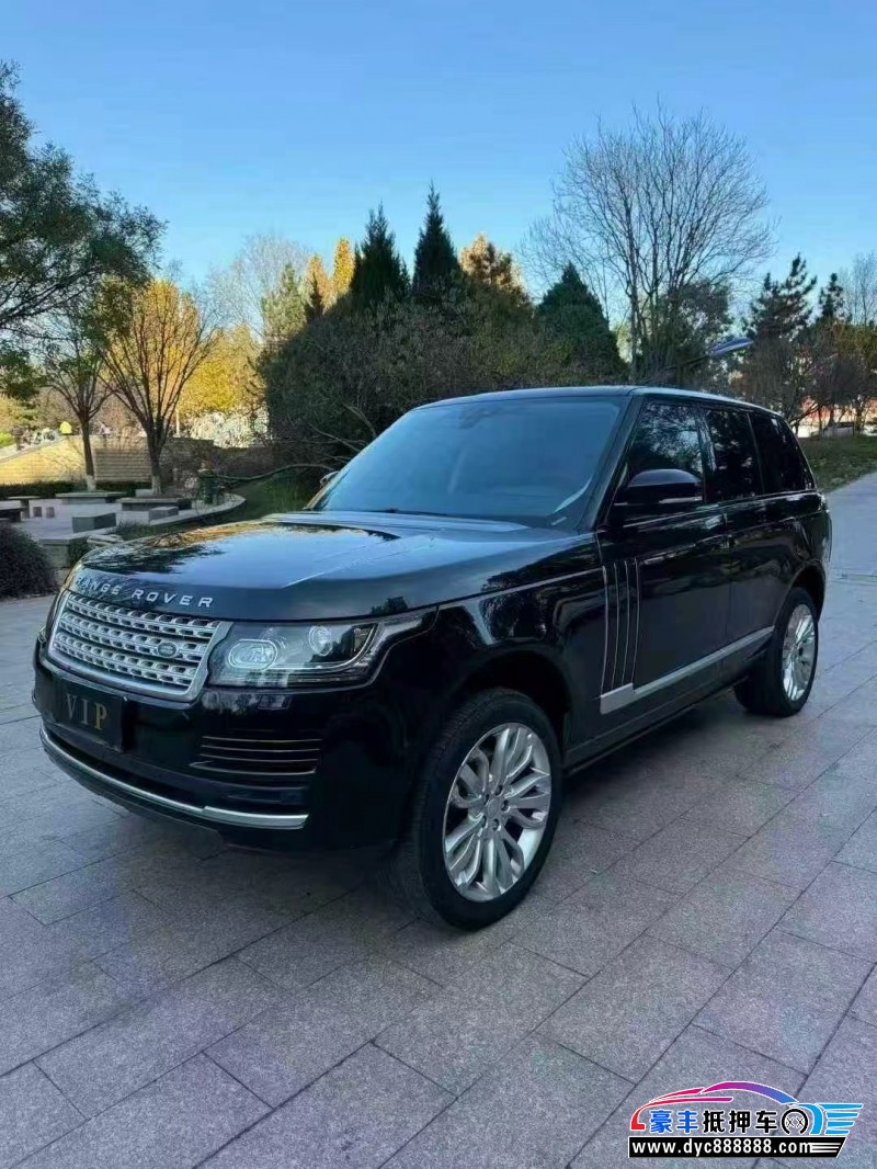 17年路虎揽胜行政SUV抵押车出售