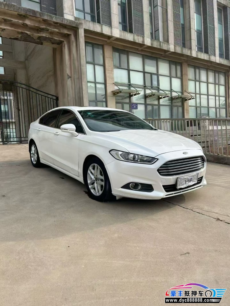 16年福特蒙迪欧轿车抵押车出售