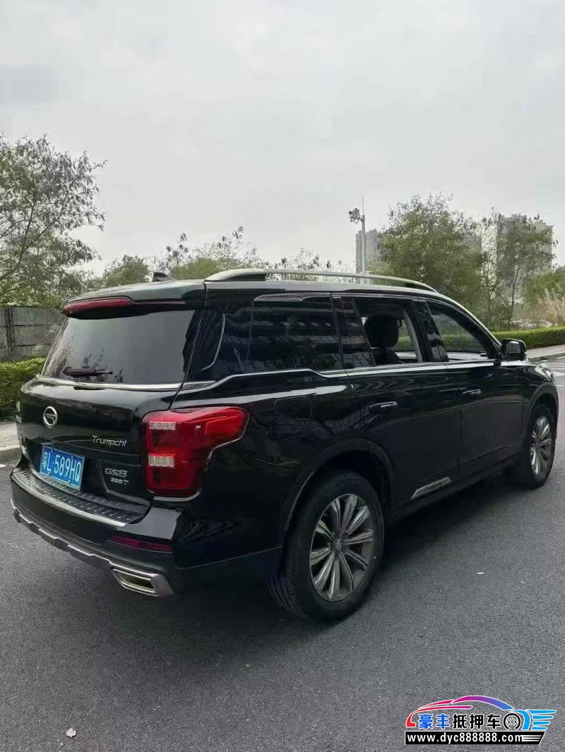 20年传祺GS8轿车抵押车出售