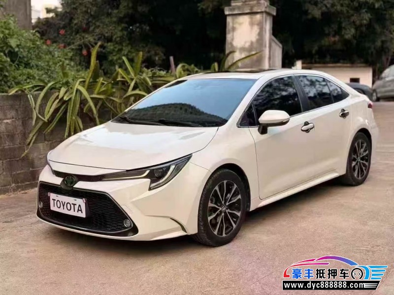 19年丰田雷凌轿车抵押车出售