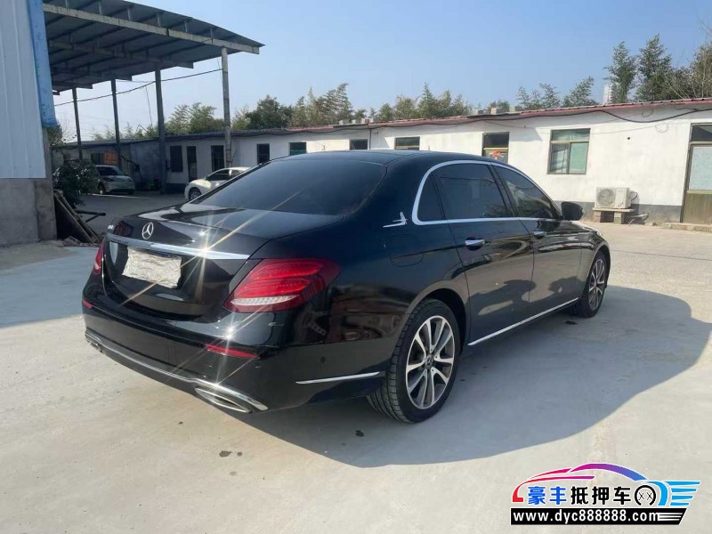 18年奔驰E轿车抵押车出售