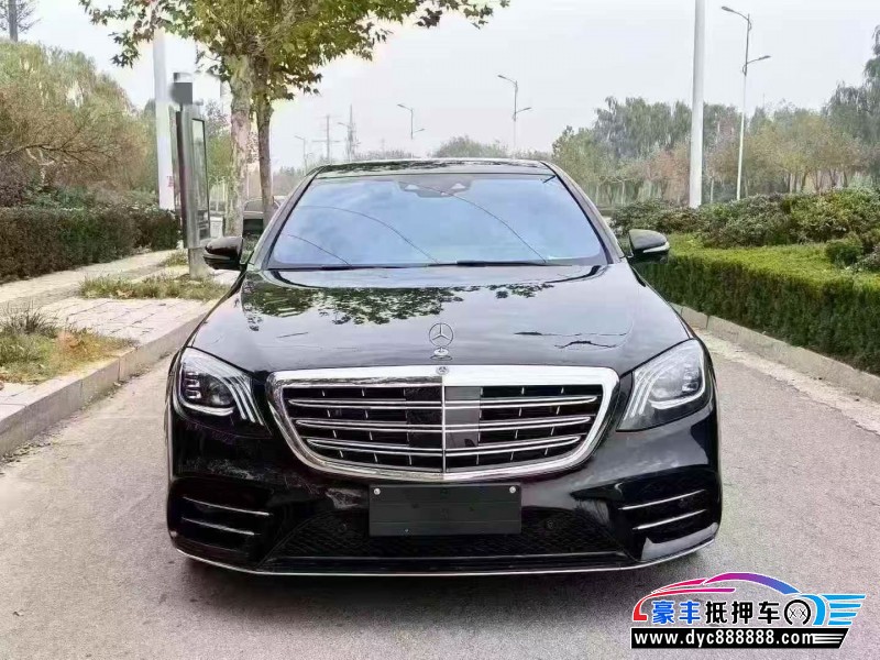抵押车出售19年奔驰S轿车