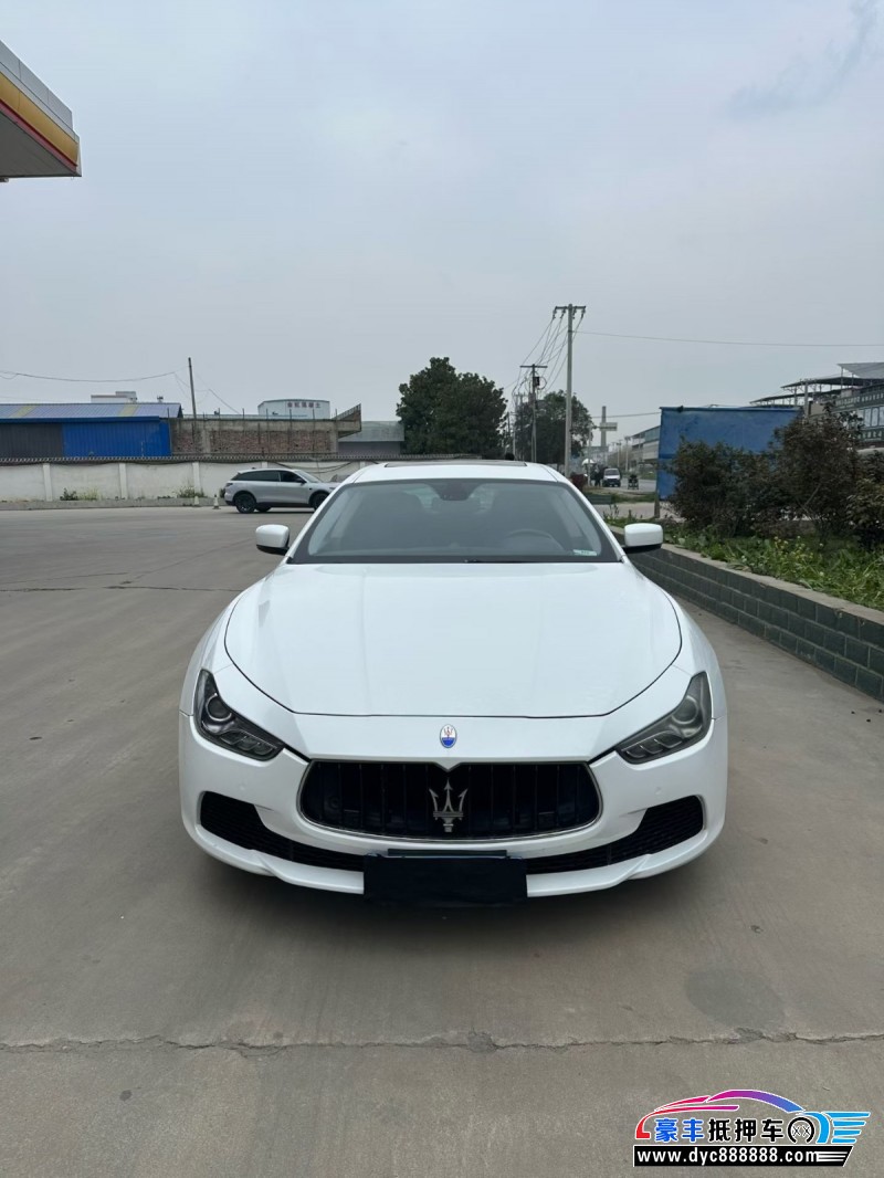 15年玛莎拉蒂Ghibli轿车抵押车出售