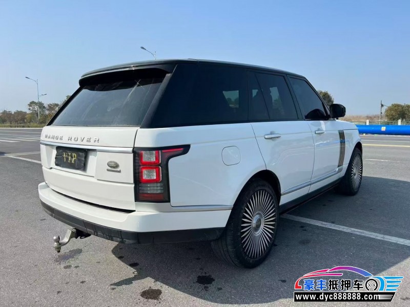 16年路虎揽胜行政轿车抵押车出售