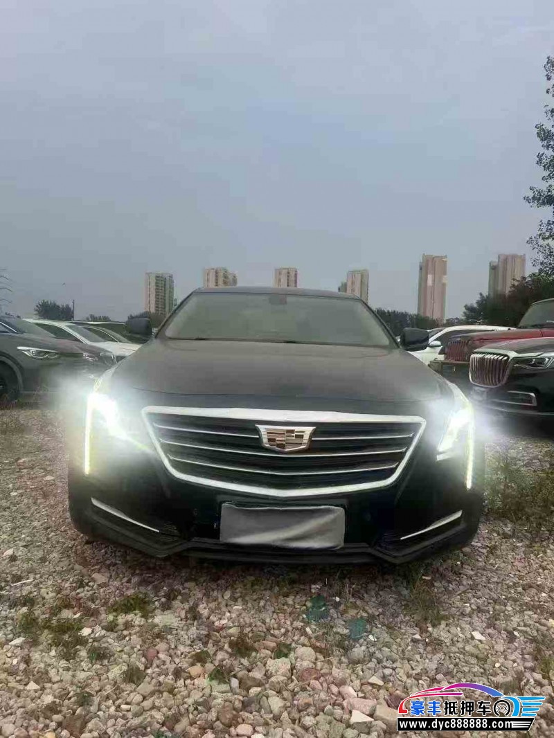 17年凯迪拉克CT6轿车抵押车出售
