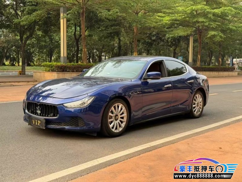 15年玛莎拉蒂Ghibli轿车抵押车出售