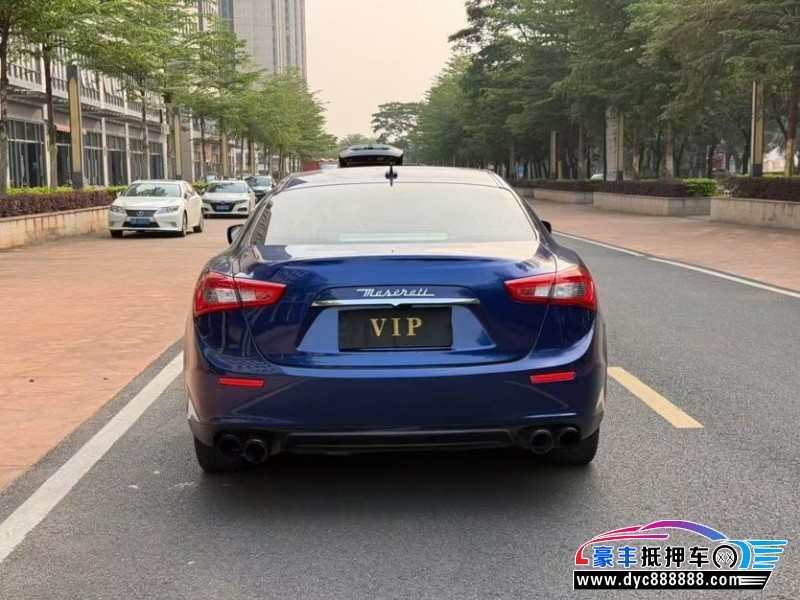 15年玛莎拉蒂Ghibli轿车抵押车出售