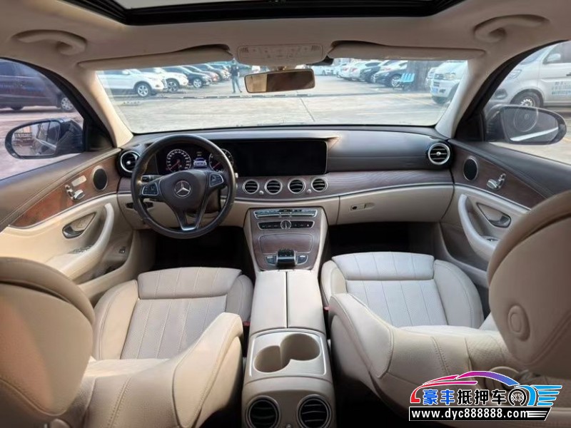 18年奔驰E轿车抵押车出售