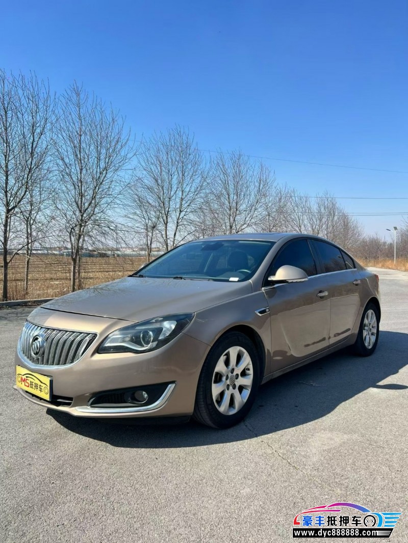 16年别克君威轿车抵押车出售