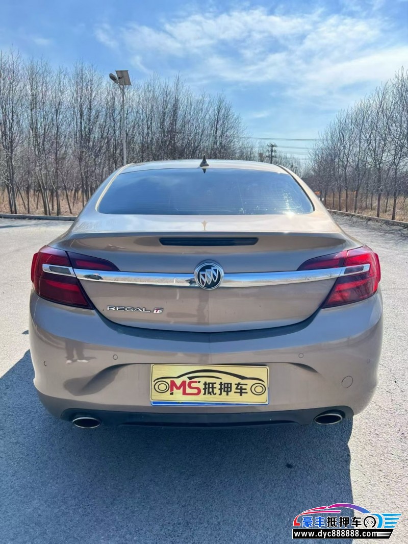 16年别克君威轿车抵押车出售