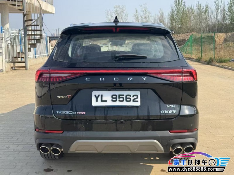 24年奇瑞瑞虎8轿车抵押车出售