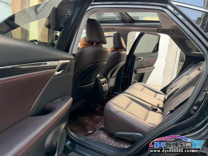 22年雷克萨斯RX轿车抵押车出售