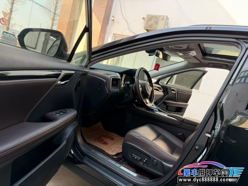 22年雷克萨斯RX轿车抵押车出售