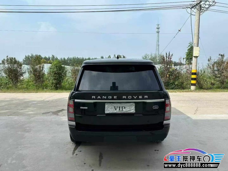 18年路虎揽胜行政轿车抵押车出售