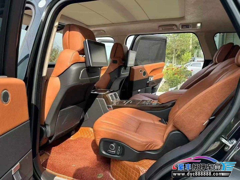 18年路虎揽胜行政轿车抵押车出售