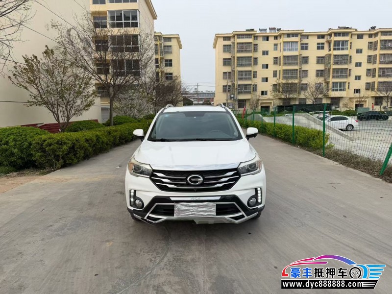 17年传祺GS4轿车抵押车出售