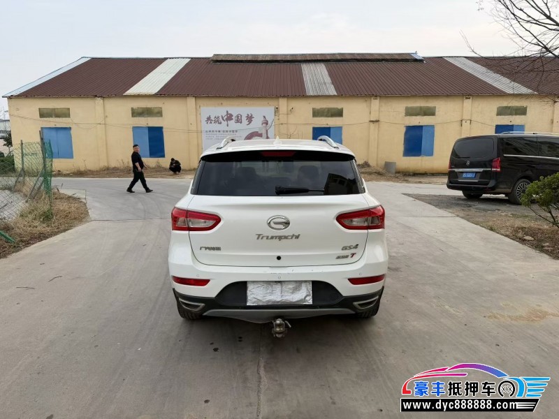 17年传祺GS4轿车抵押车出售