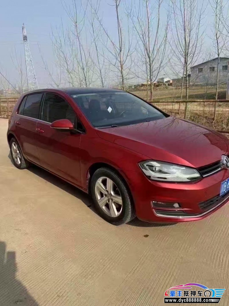 16年大众高尔夫轿车抵押车出售