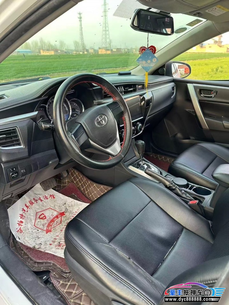 16年丰田卡罗拉轿车抵押车出售