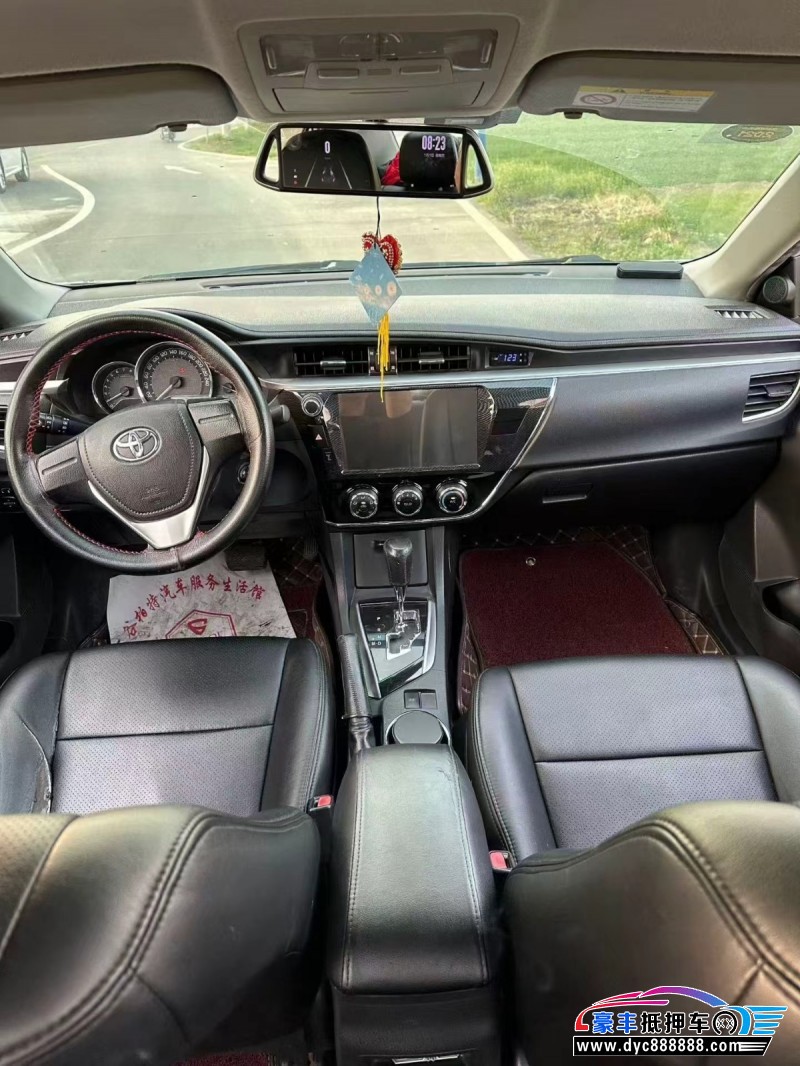 16年丰田卡罗拉轿车抵押车出售