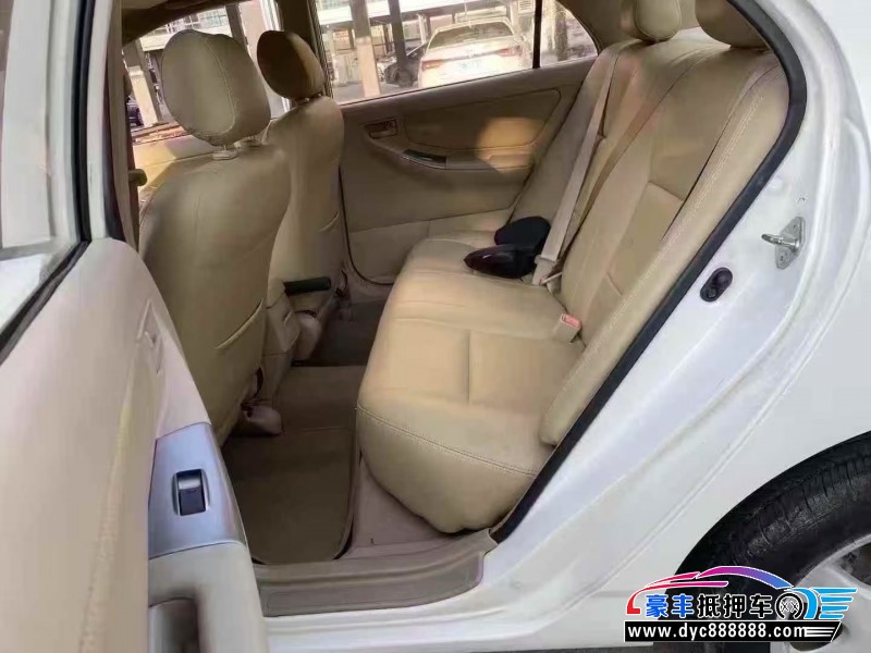 14年丰田花冠轿车抵押车出售