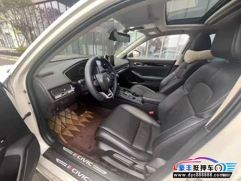 23年本田思域轿车抵押车出售