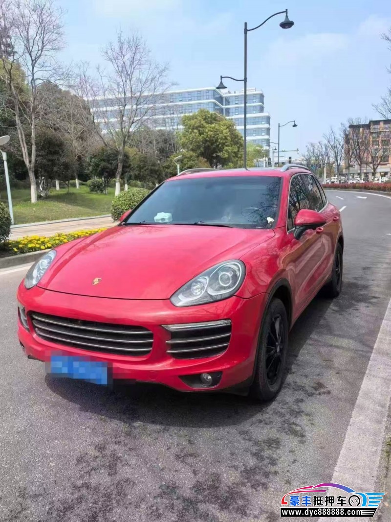 17年保时捷卡宴轿车抵押车出售