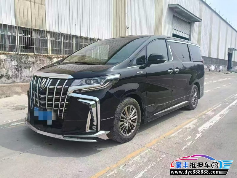 20年丰田埃尔法轿车抵押车出售