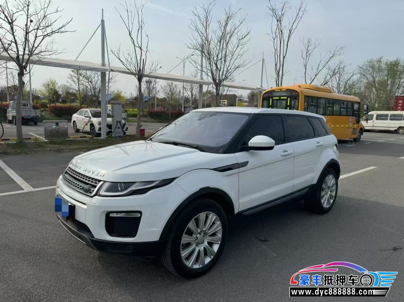 19年路虎揽胜极光轿车抵押车出售