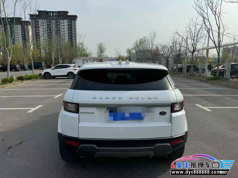 19年路虎揽胜极光轿车抵押车出售