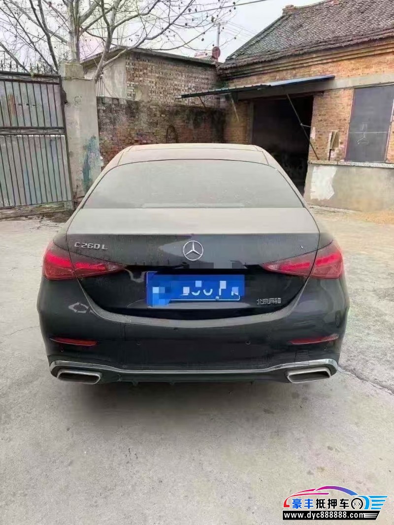 23年奔驰C轿车抵押车出售
