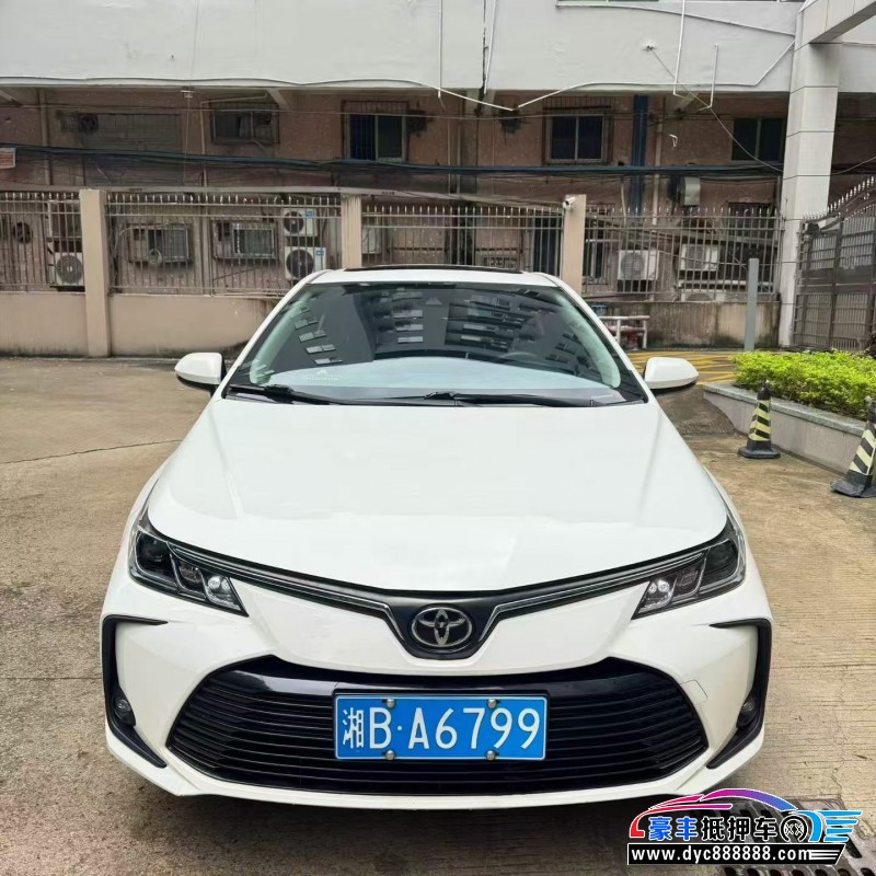 抵押车出售22年丰田卡罗拉轿车