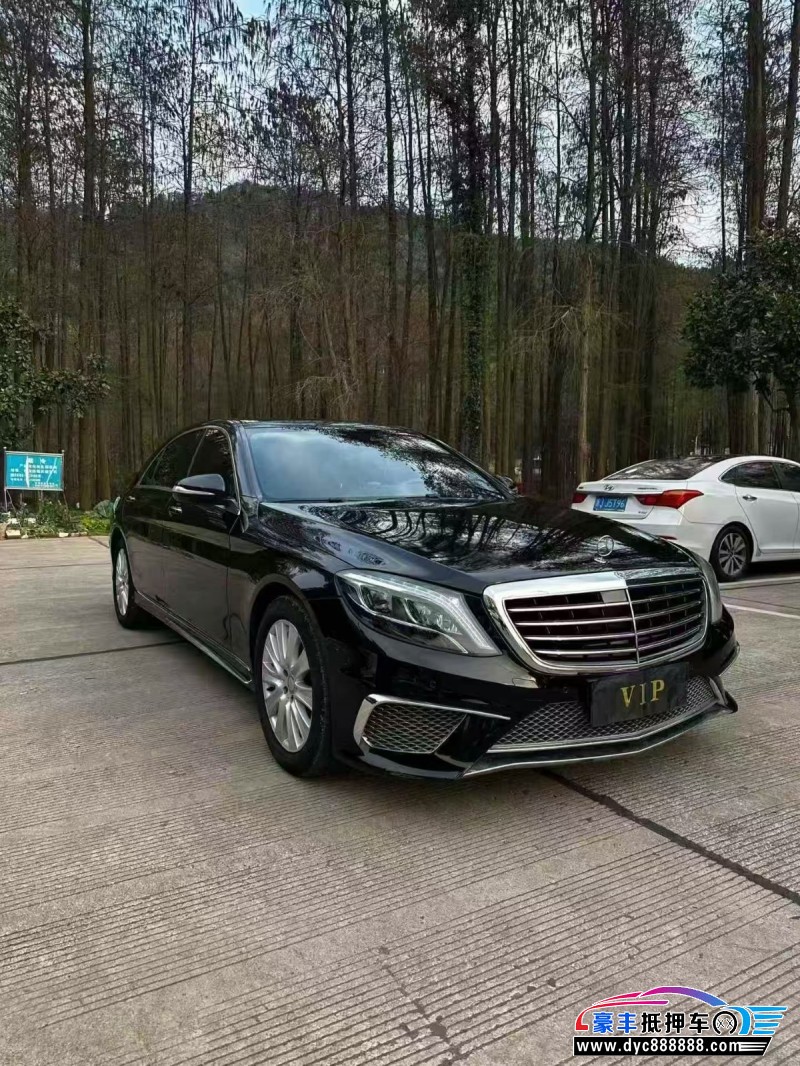 抵押车出售14年奔驰S轿车