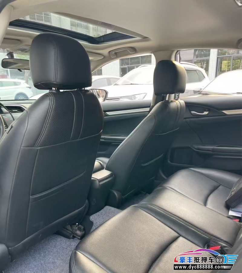 21年本田思域轿车抵押车出售