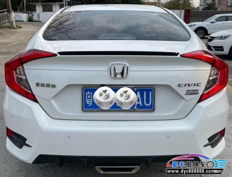 21年本田思域轿车抵押车出售