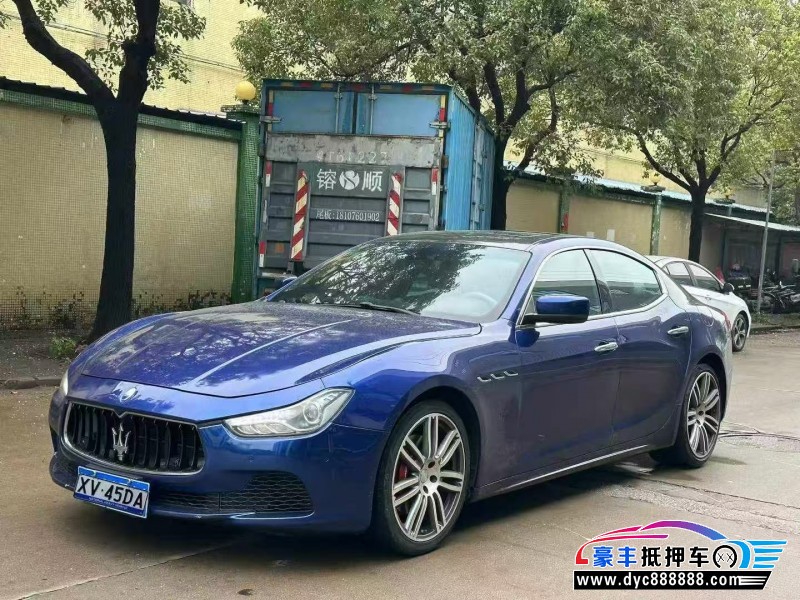 15年玛莎拉蒂Ghibli轿车抵押车出售
