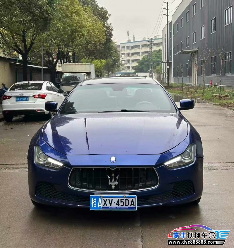 15年玛莎拉蒂Ghibli轿车抵押车出售