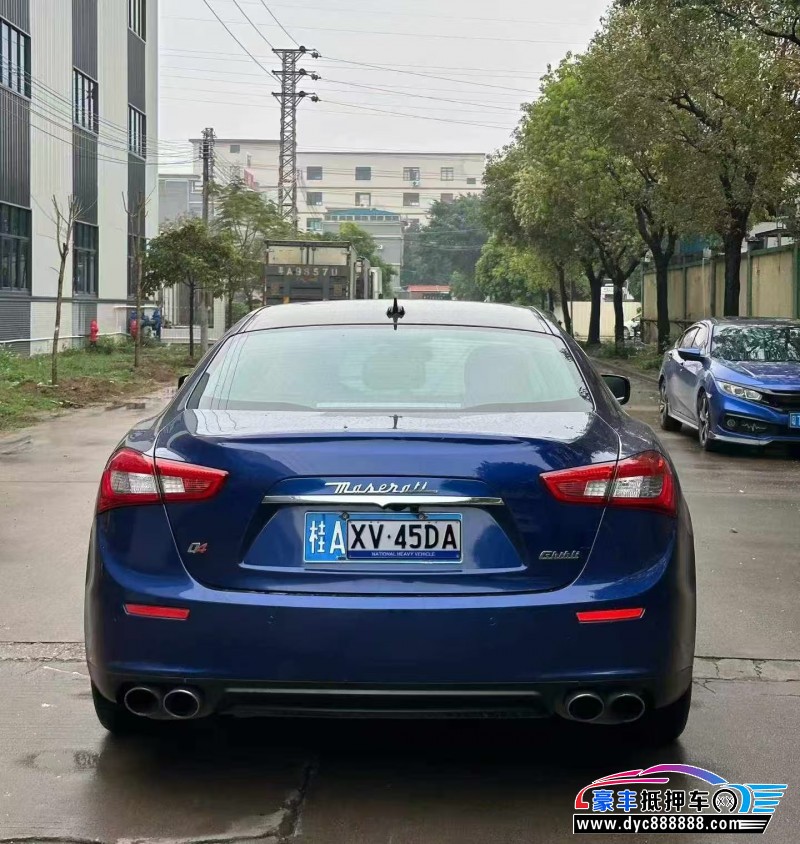 15年玛莎拉蒂Ghibli轿车抵押车出售